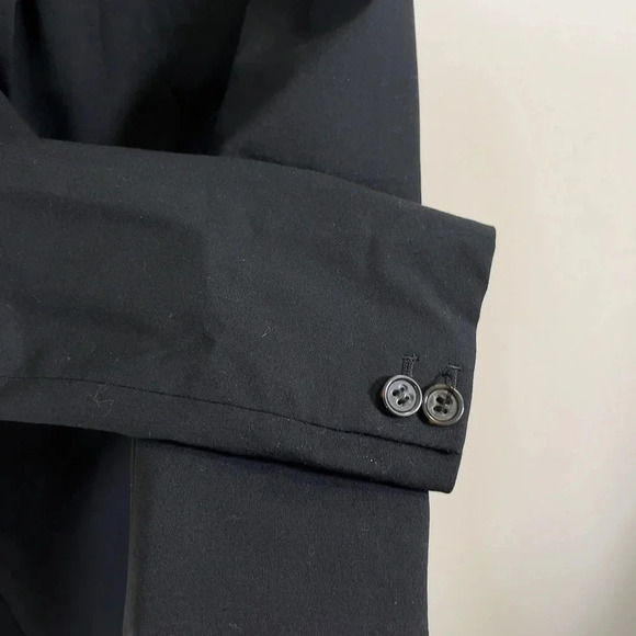 BANANA REPUBLIC | WOOL  BLEND BLACK BLAZER - Picture 9 of 15